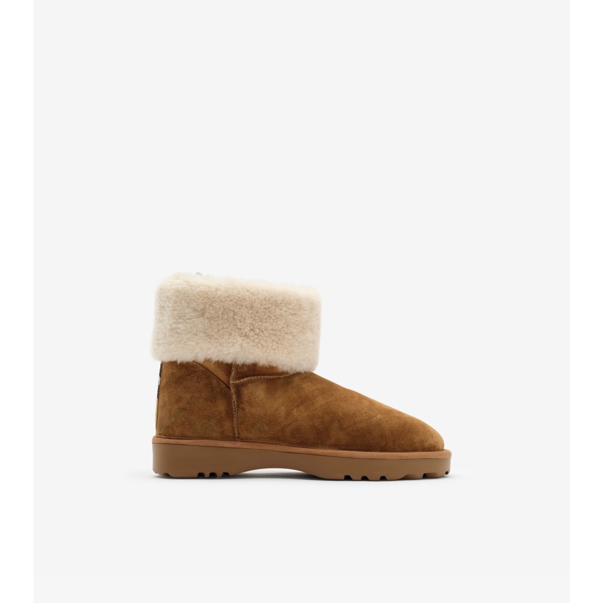  Check Shearling Flint Boots