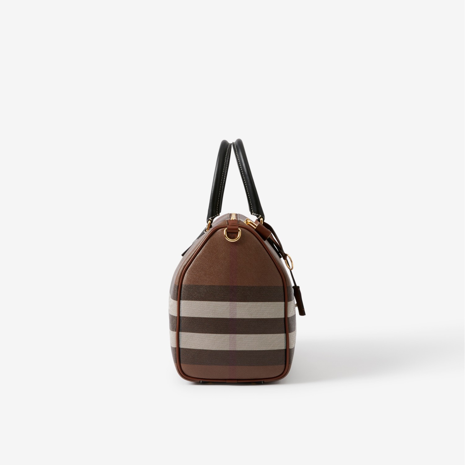 Check Medium Bowling Bag