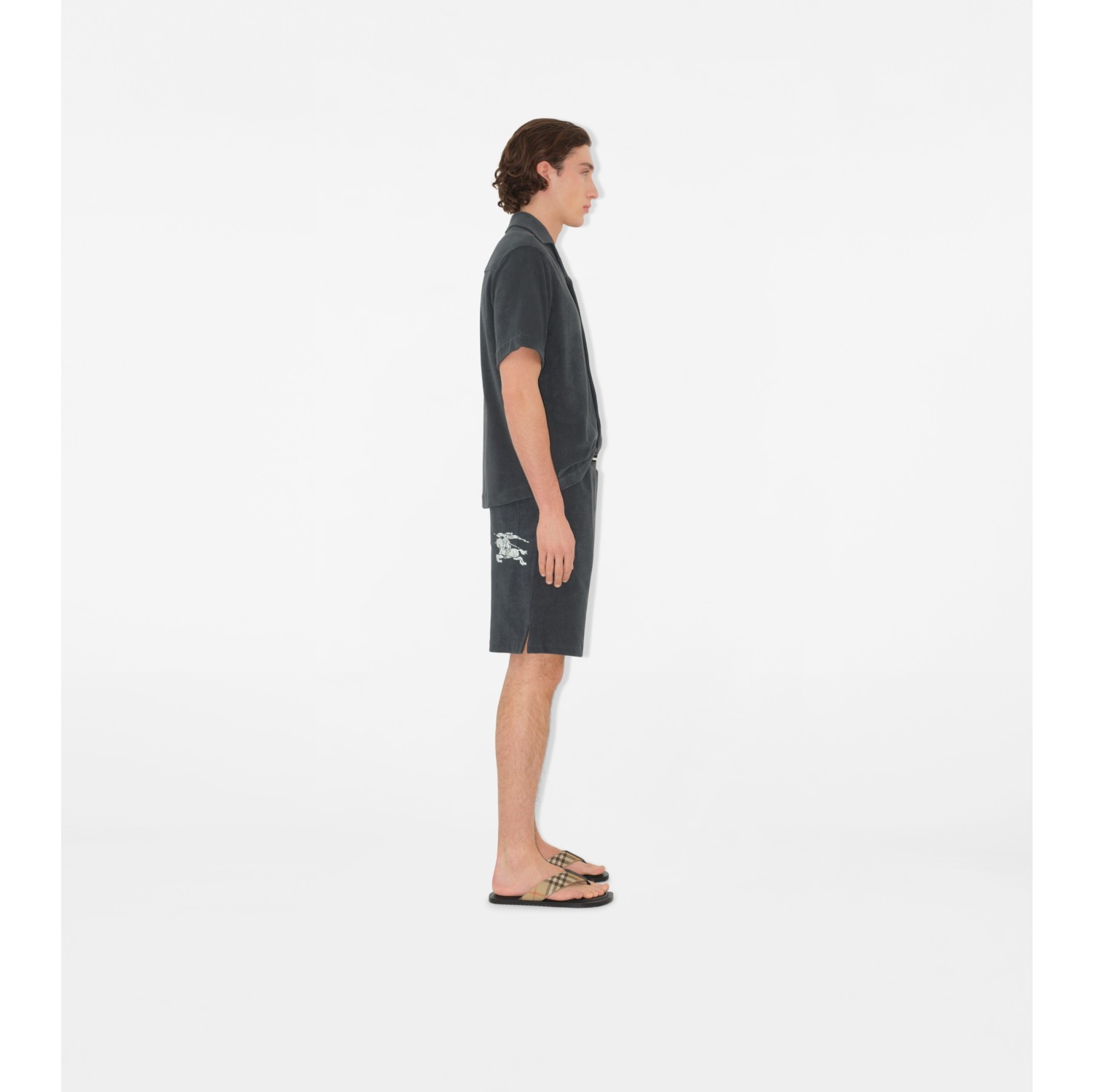 Pantaloncini in spugna di cotone
