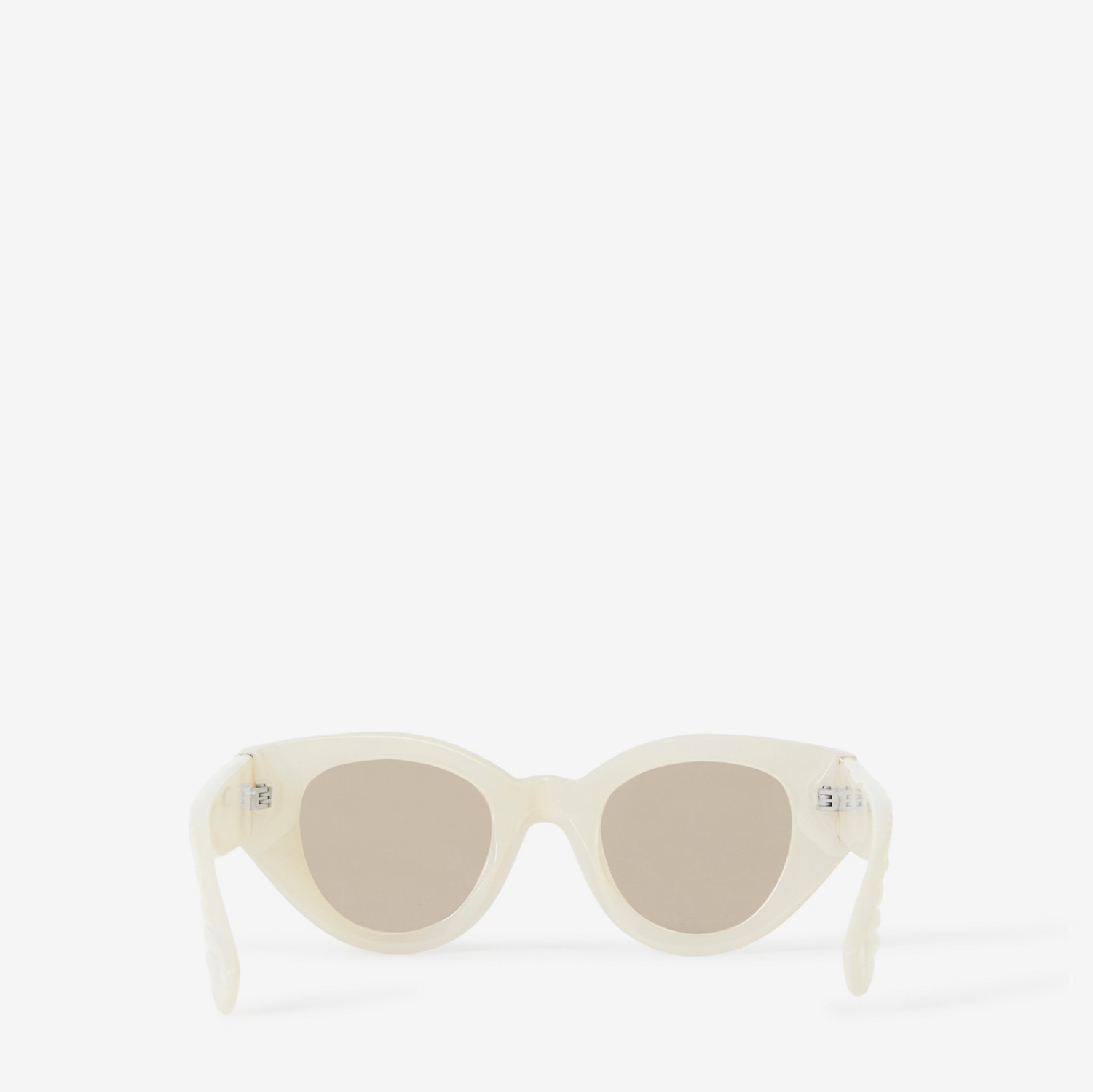 Óculos de sol Lola com armação gatinho (Baunilha Claro) - Mulheres | Burberry® oficial