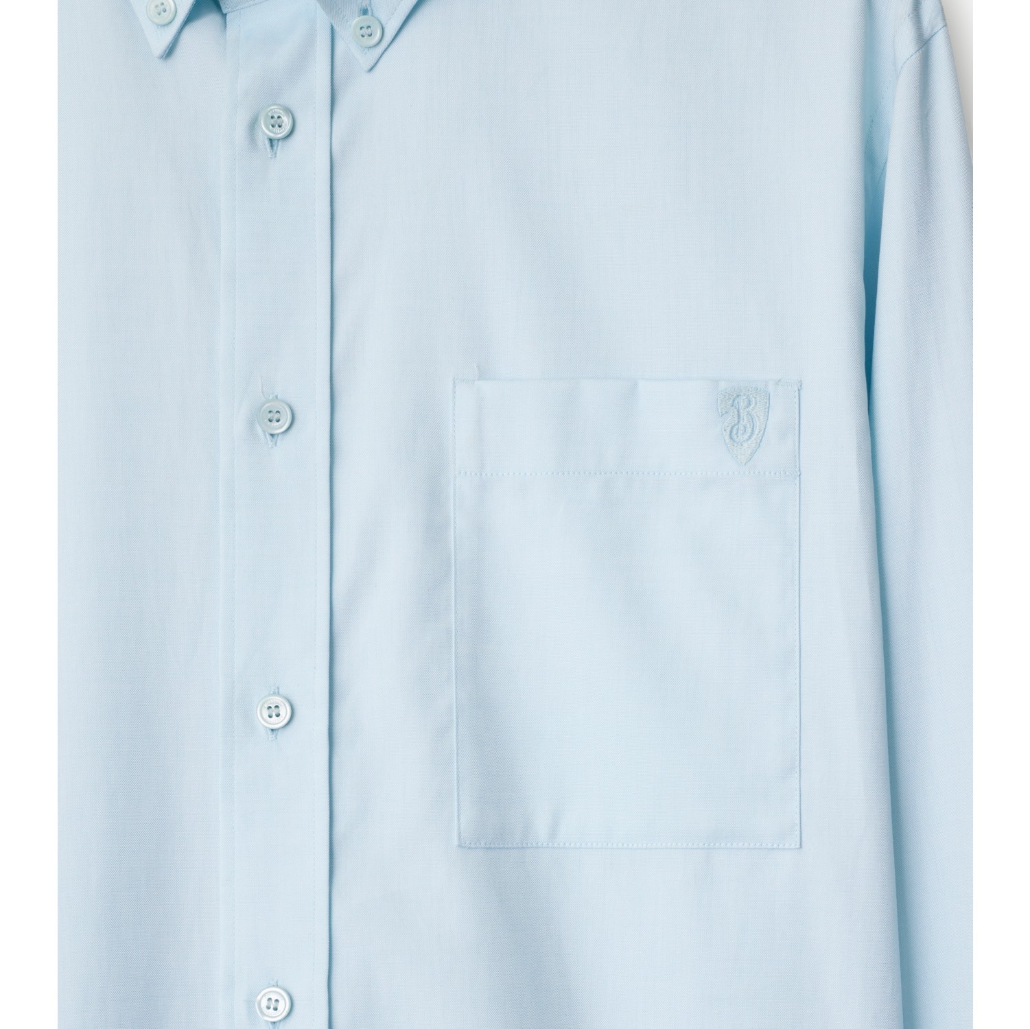 Camisa Oxford de corte holgado en algodón