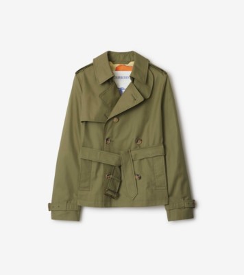 コート Burberry Army green gabardine reversible jacket DA8BFA89-F115-445F-A9F4-