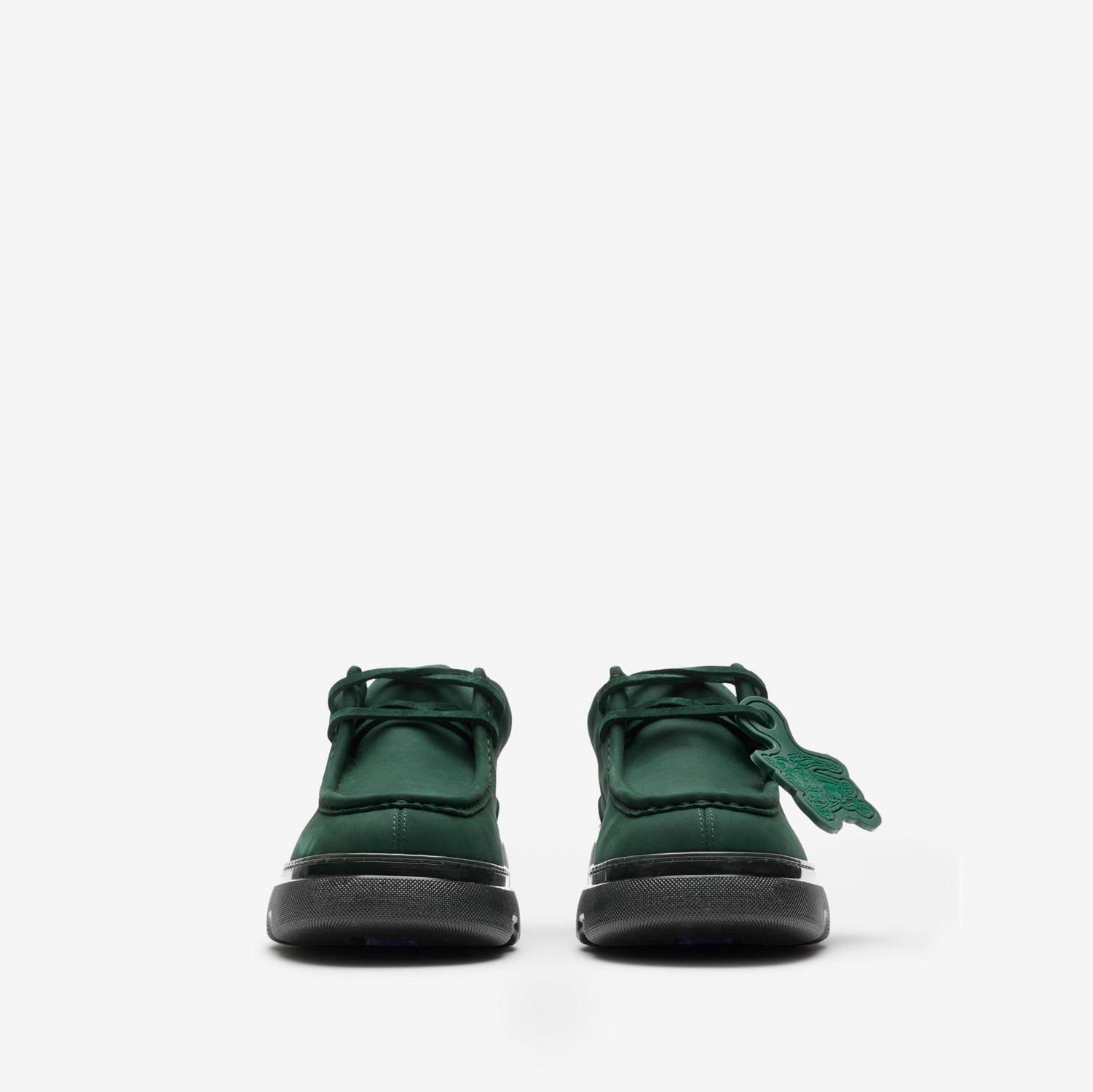 Suede Creeper Shoes in Vine - Men | Burberry® Official