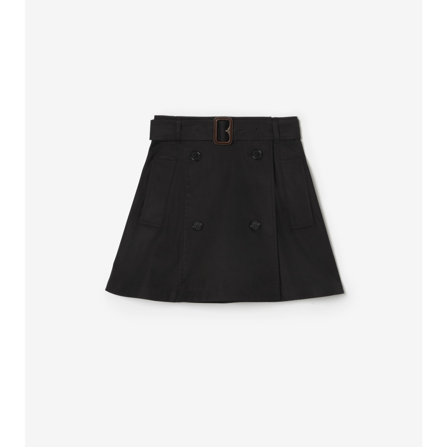 Cotton Trench Skirt