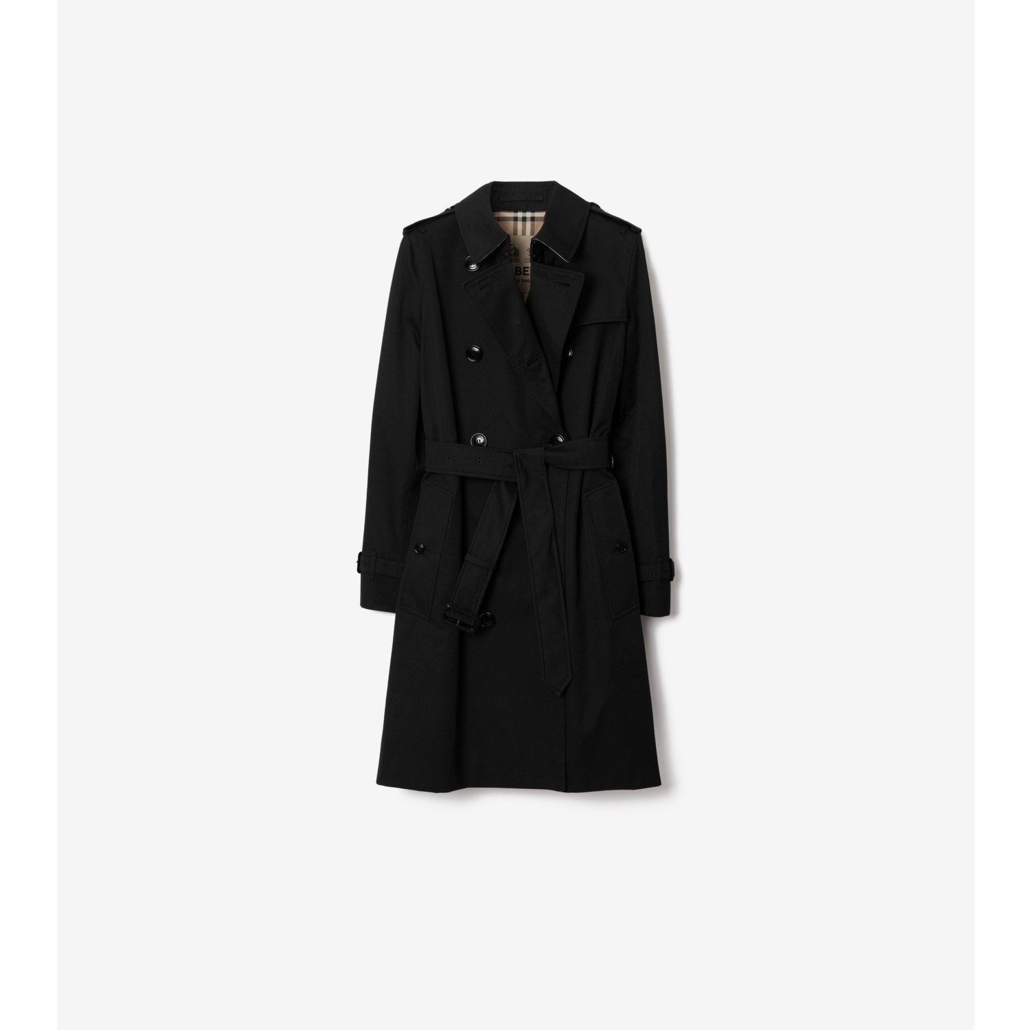 Burberry kensington hot sale hooded trench