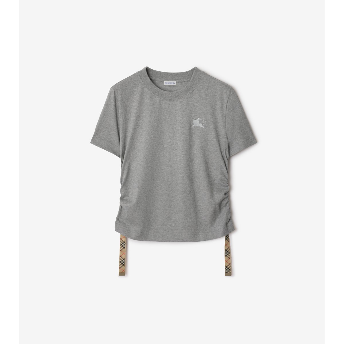  Check Festival Cotton T-shirt