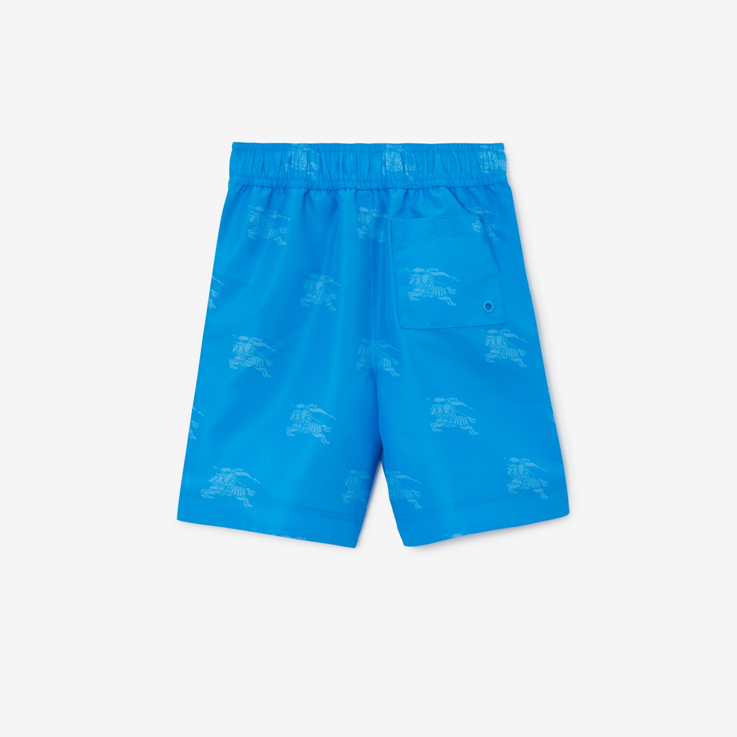 EKD Print Swim Shorts in Bright Cerulean Blue | Burberry® Official - 2