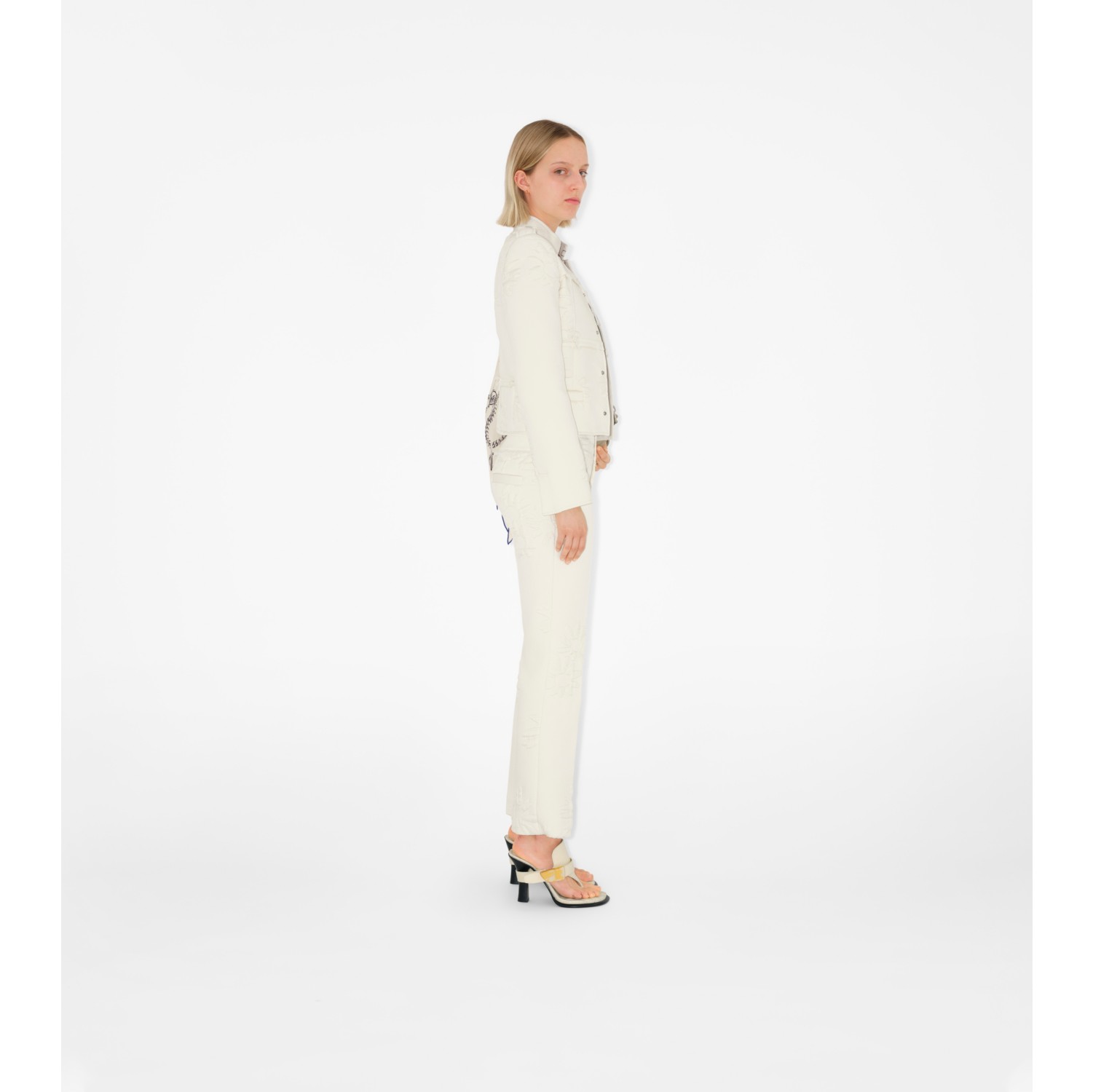 Daisy Silk Blend Tailored Trousers