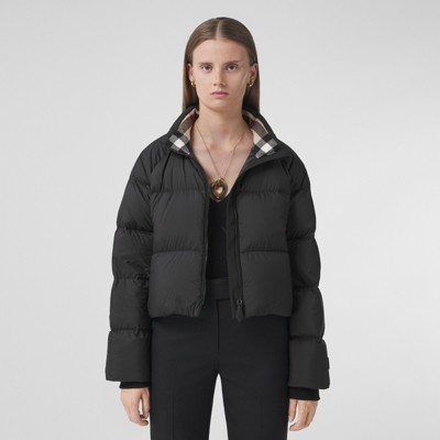 burberry cropped puffer