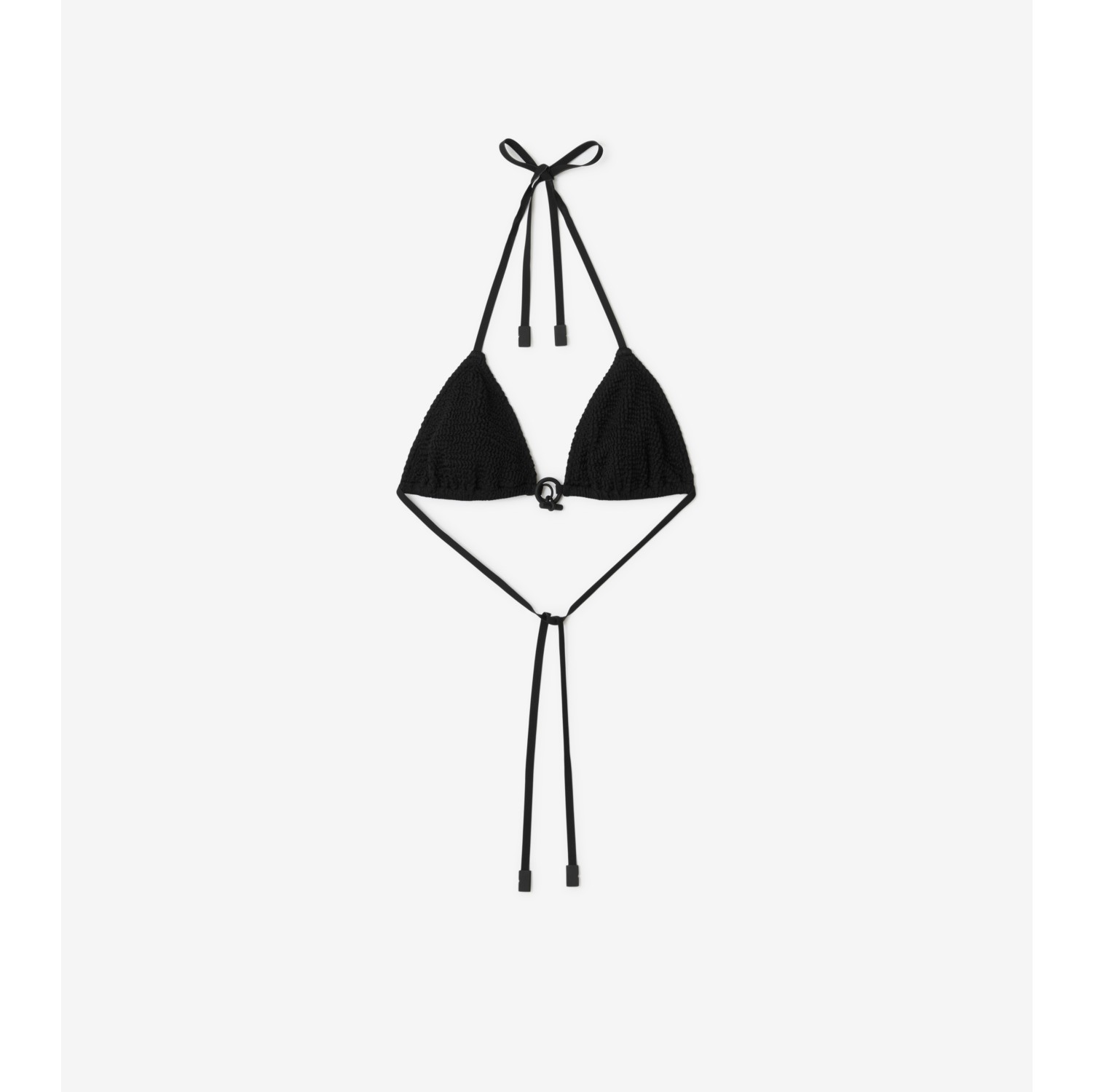 Bikini Top in Black - Women | Burberry® Official