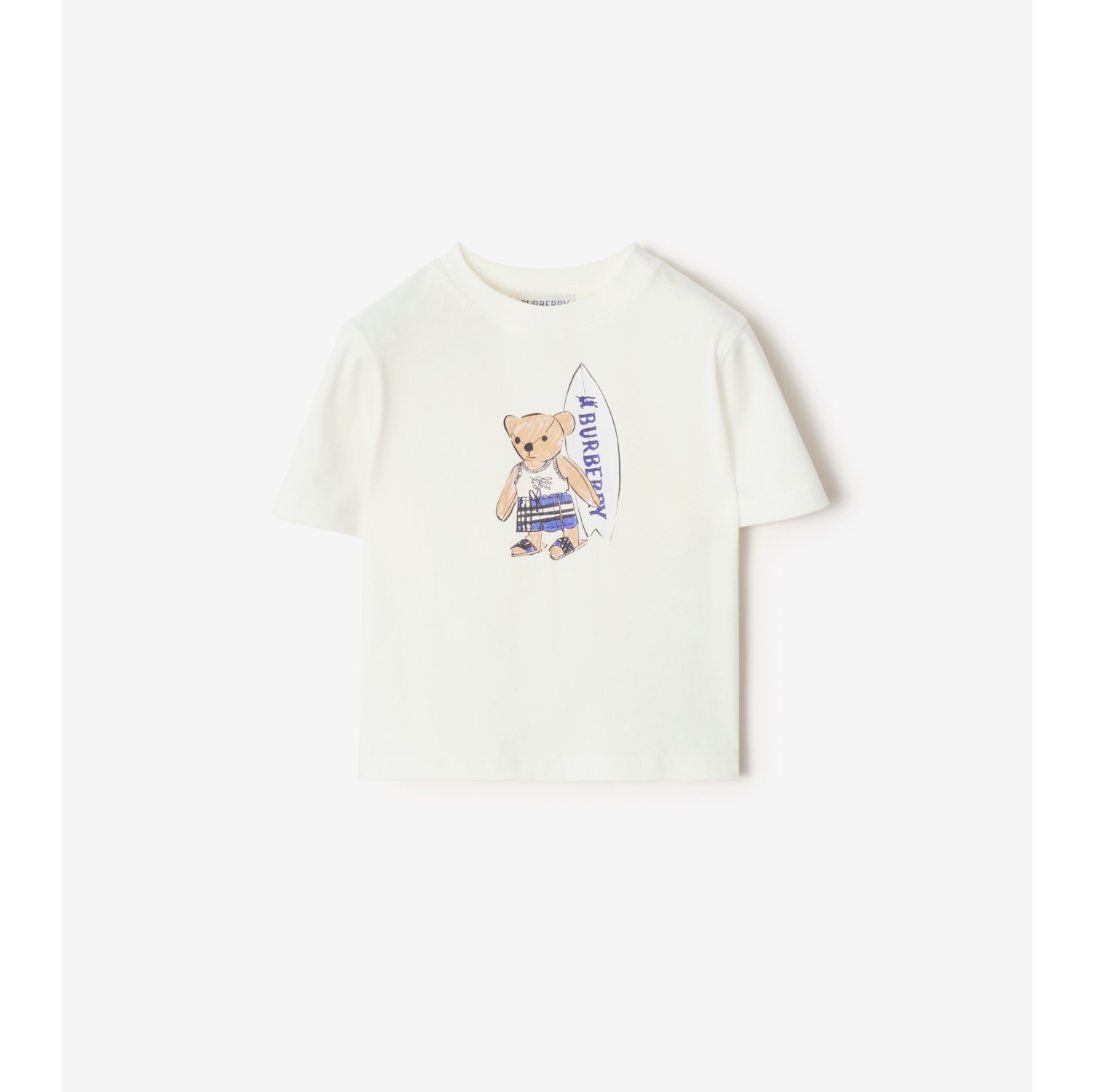 Surfer Bear Cotton T-shirt