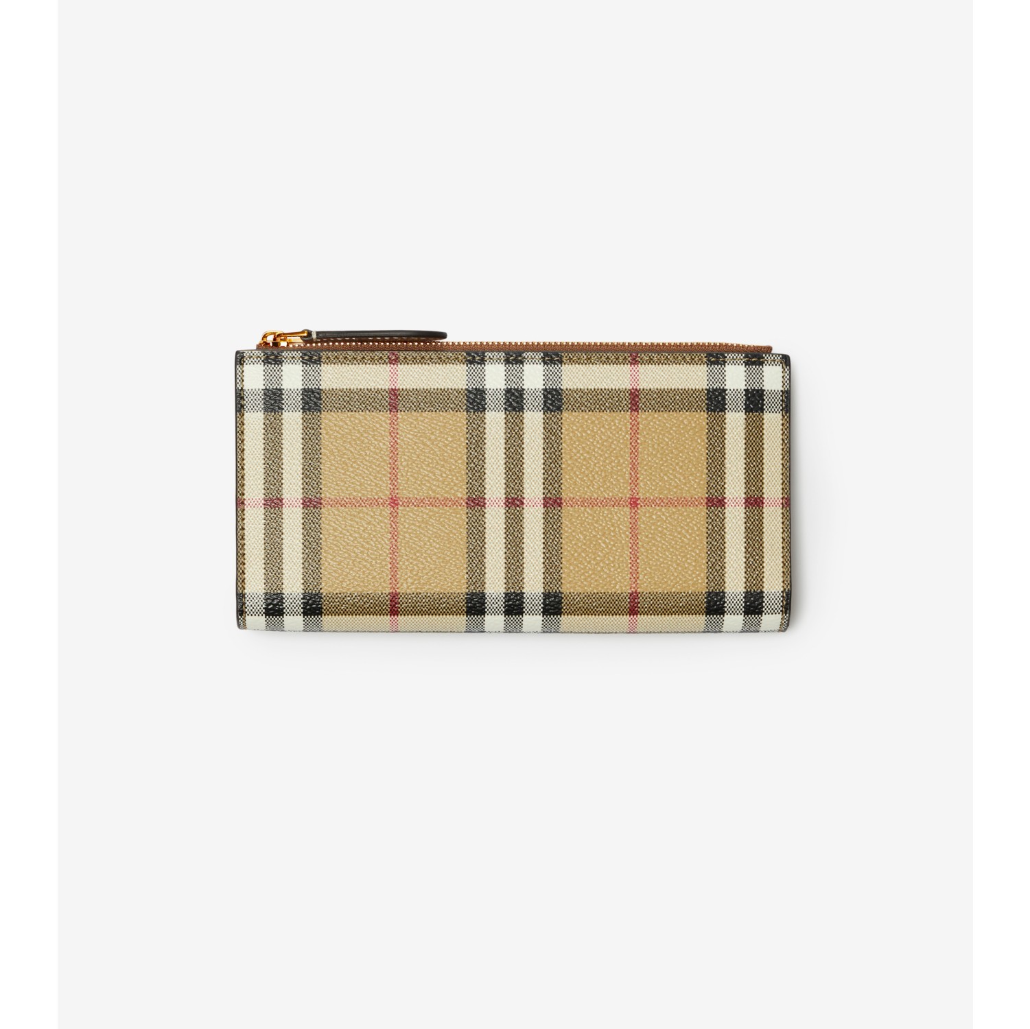 Cartera plegable Check grande