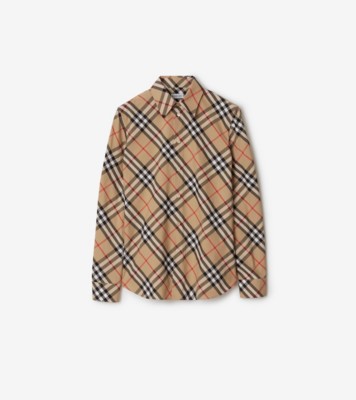 Burberry long sleeve sales button up