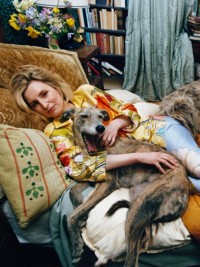 Burberry Highgrove Burberry Campaign featuring a model wearing womens highgrove pieces