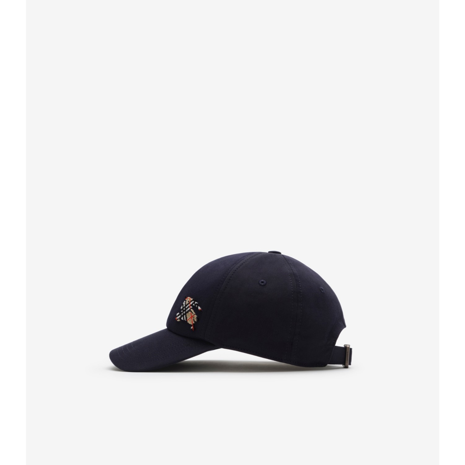 Knight Tropical Gabardine Baseball cap in Navy - Men | Burberry