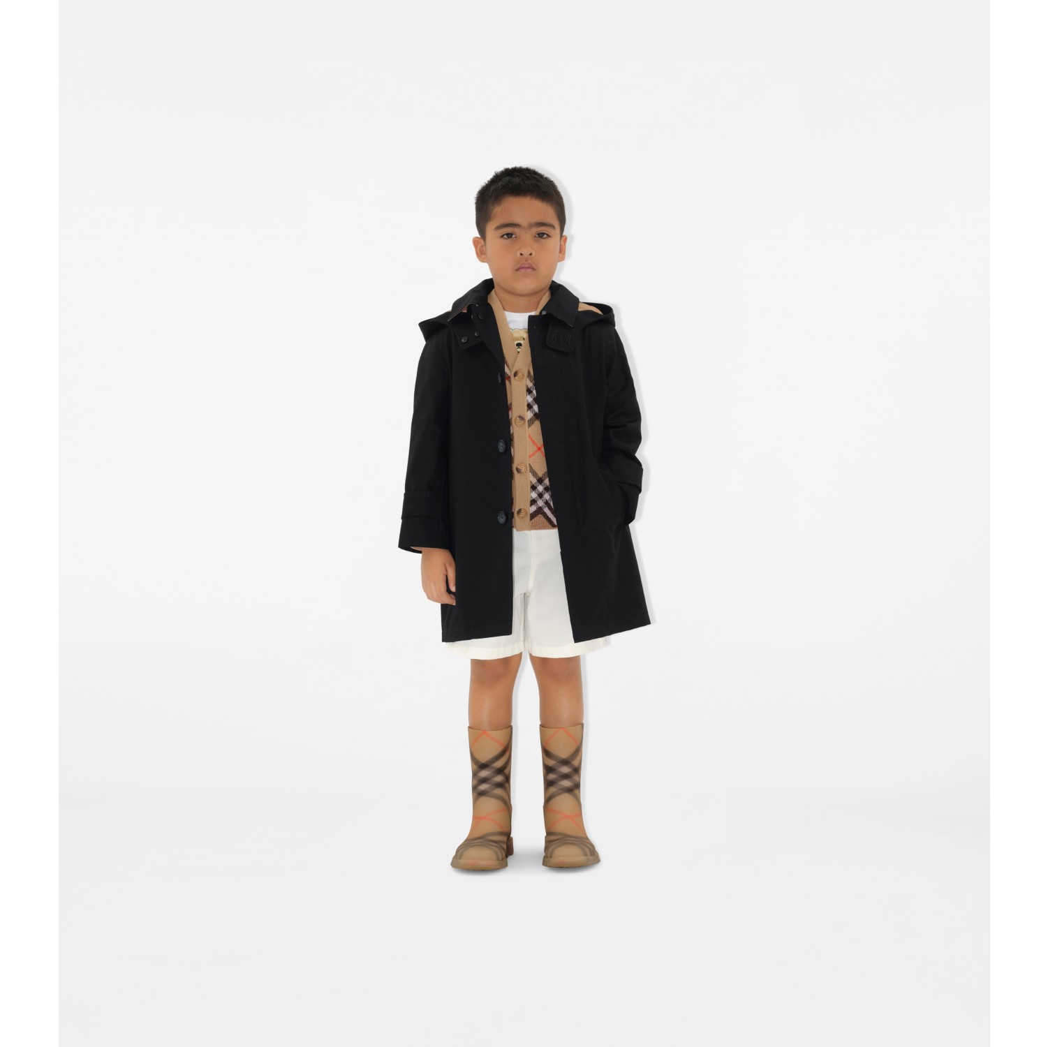 Cotton Hooded Car Coat