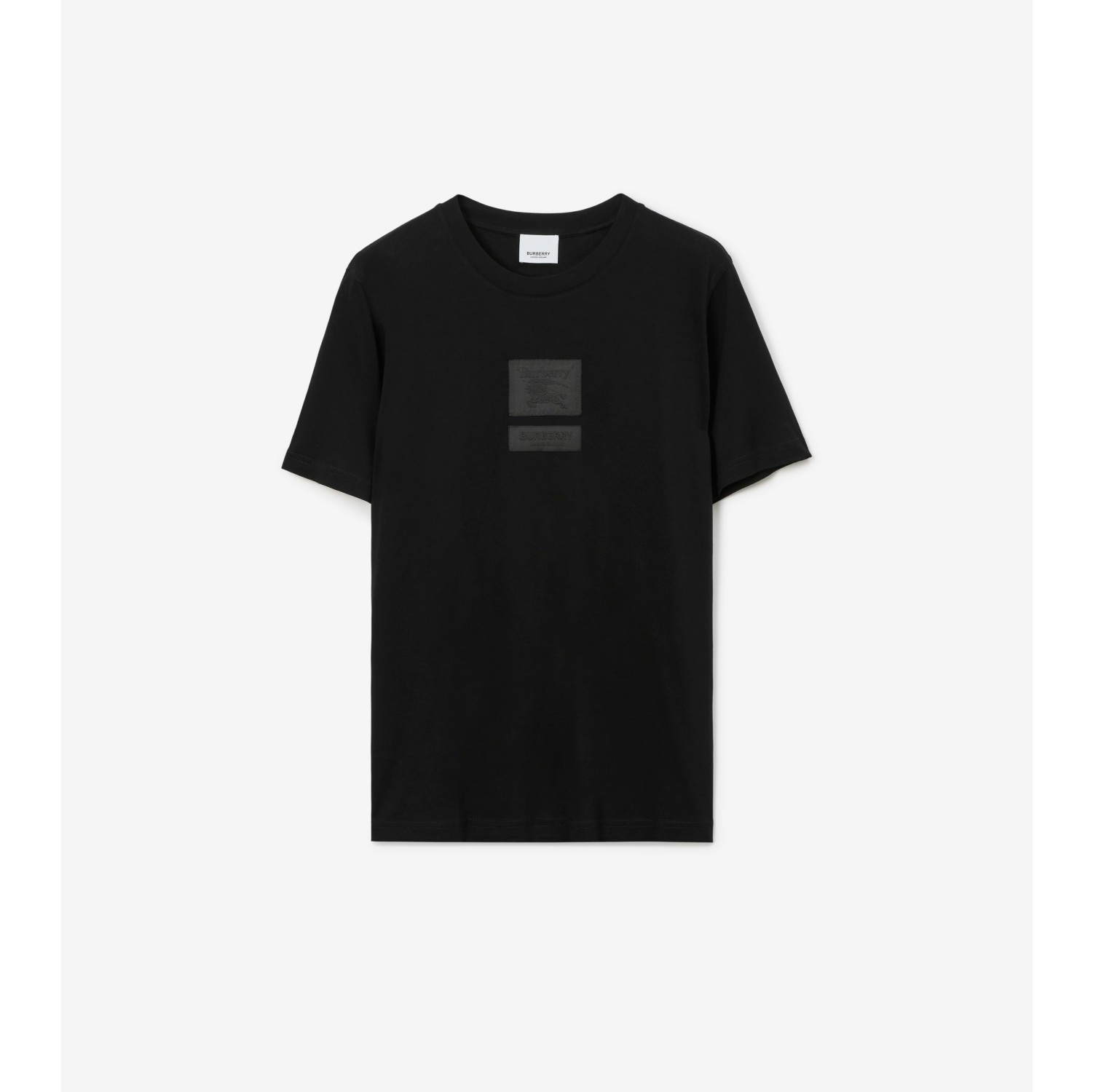 Black burberry shop t shirt