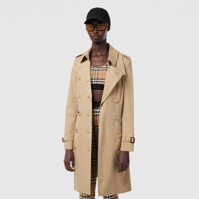 Mid Length Chelsea Heritage Trench Coat, Trench Coat Long Length