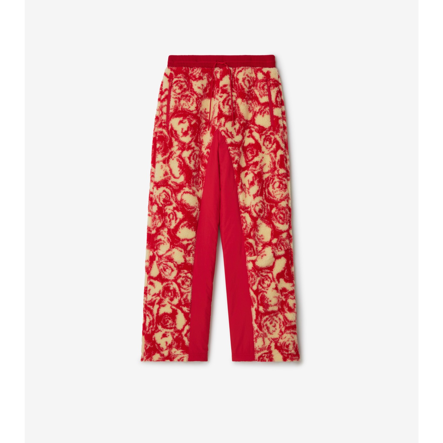 Rose Fleece Track Pants in Pillar/sherbet - Men, Silk