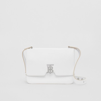 burberry medium grainy leather tote bag