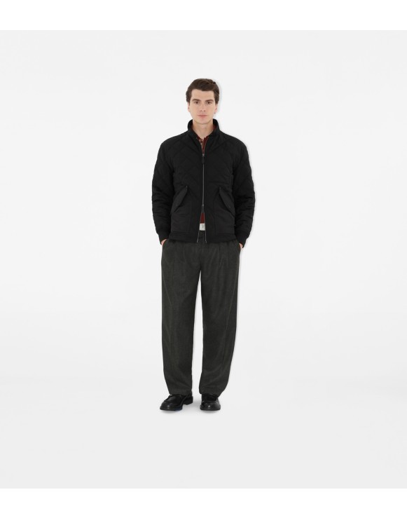 Quilted Thermoregulated Harrington Jacket