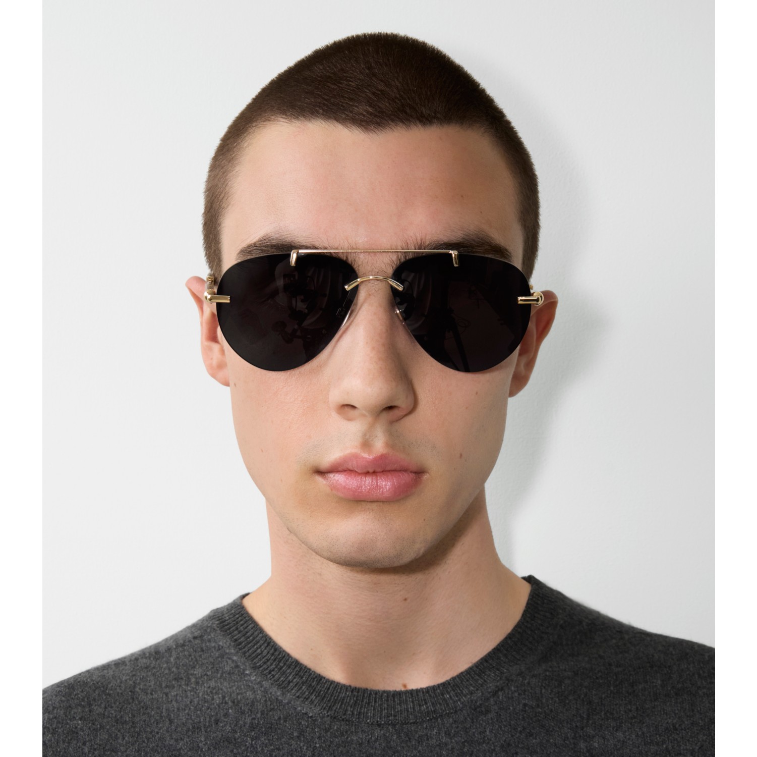 Metal Pilot Sunglasses