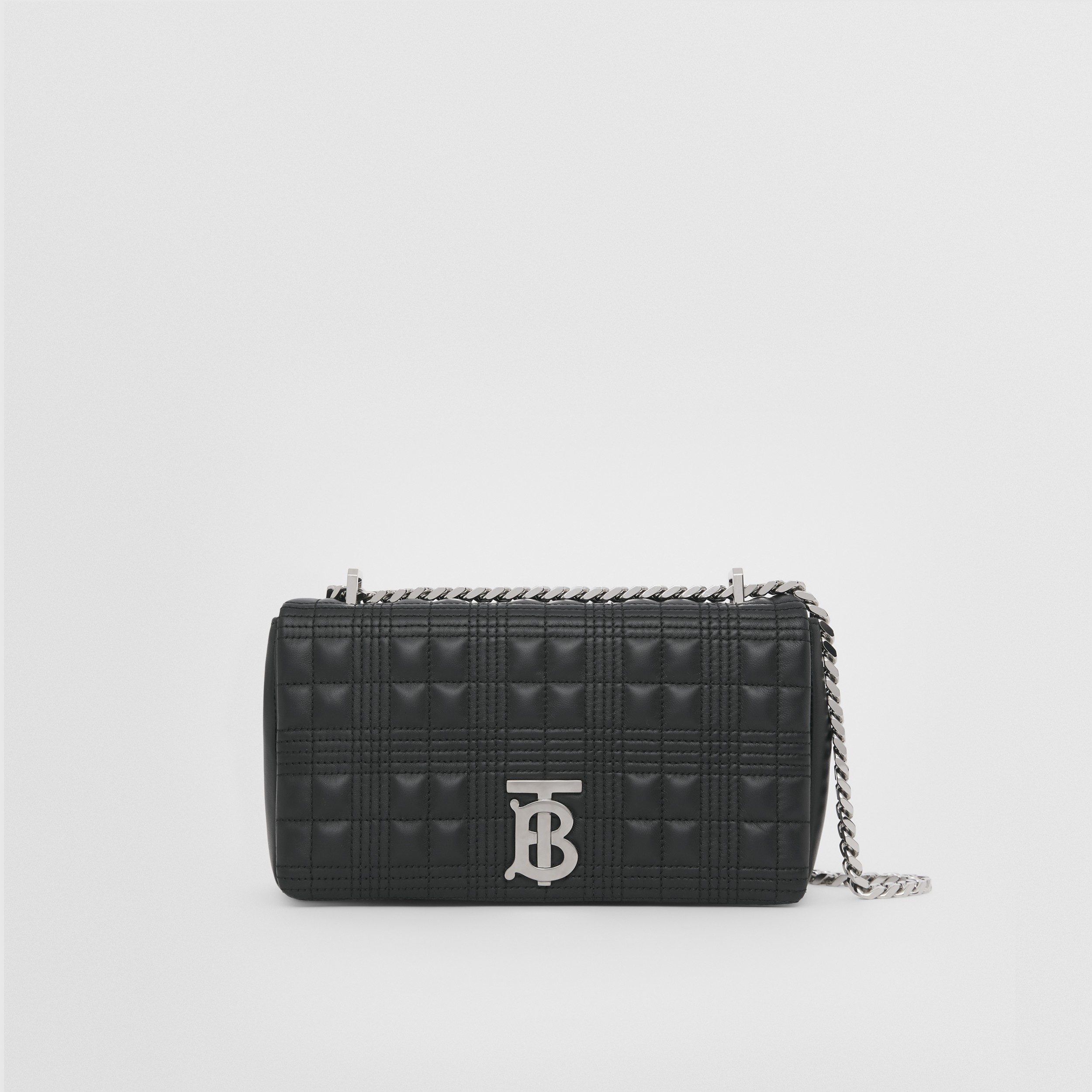 Small Quilted Lambskin Lola Bag in Black - Women | Burberry® Official - 1