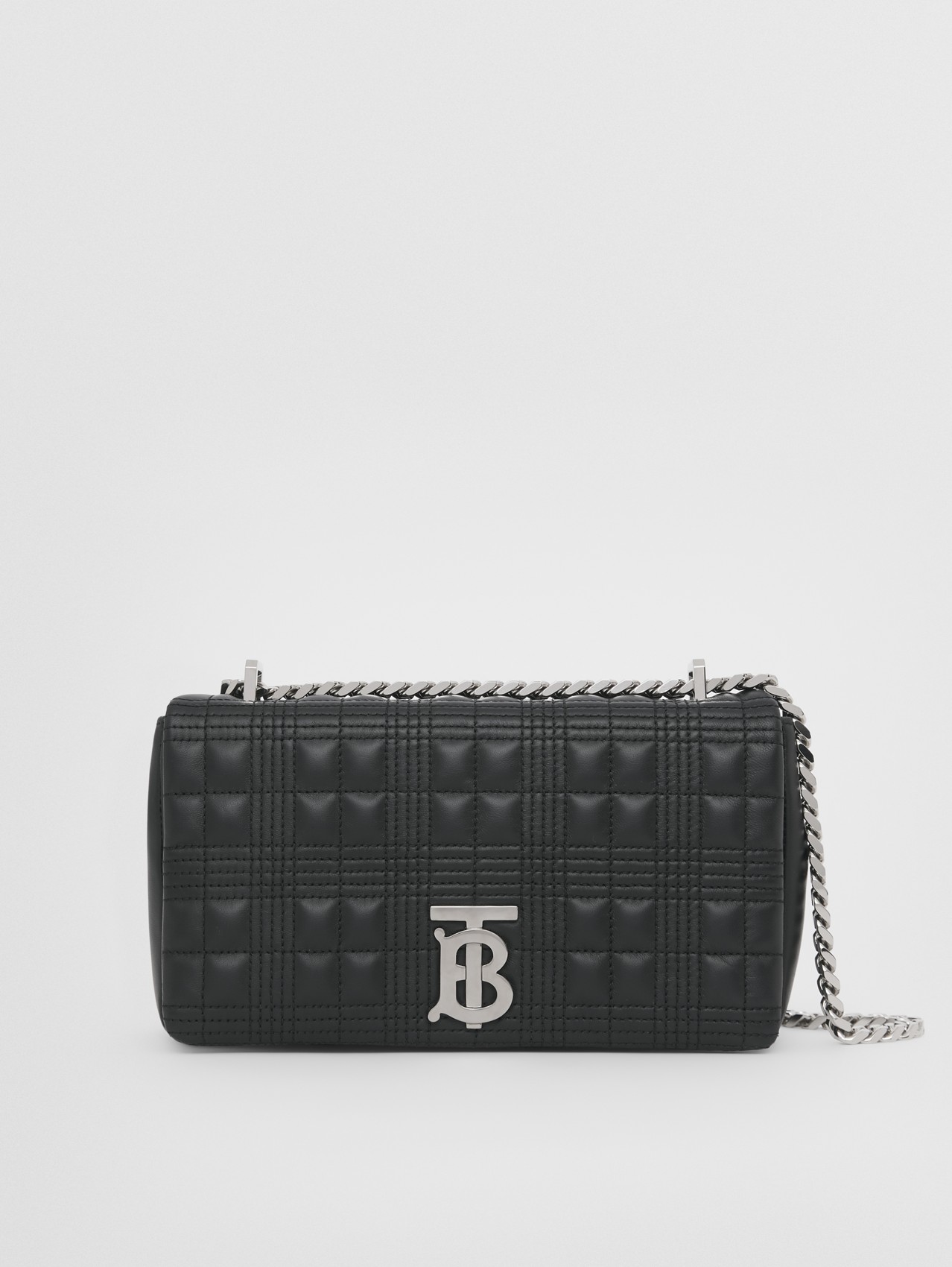 Small Quilted Lambskin Lola Bag in Black