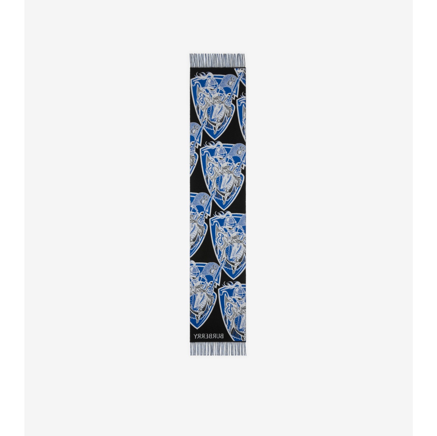 Charging Knight Wool Cashmere Scarf