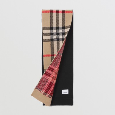 Burberry wool scarf vintage Clearance