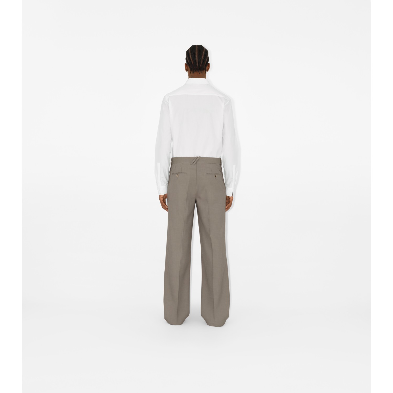 Wool Tailored Trousers