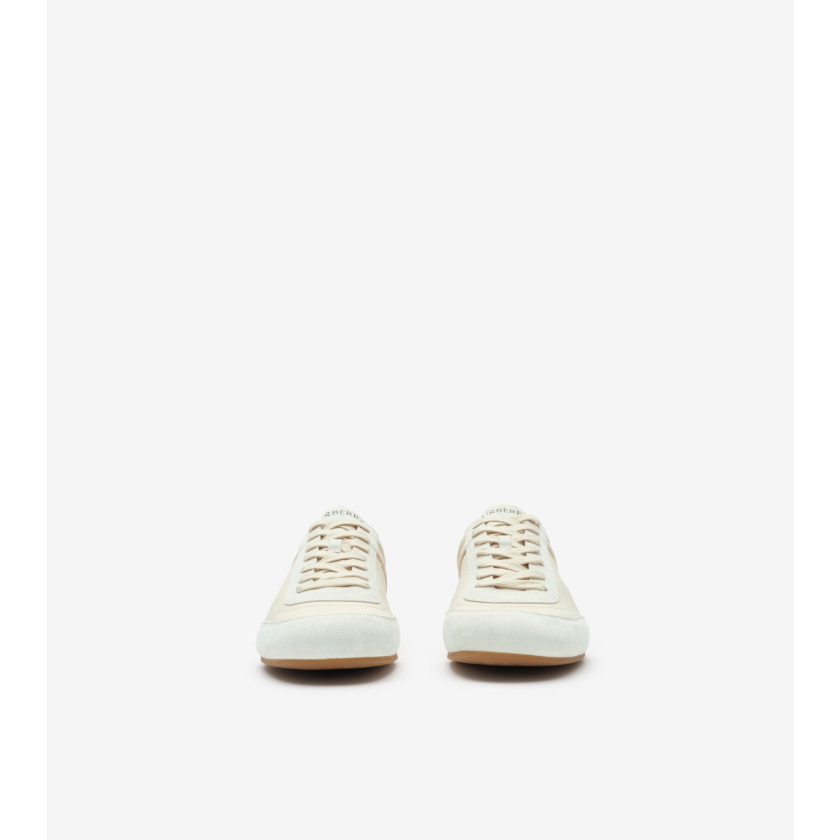  Check Leather Knight Runner Sneakers​