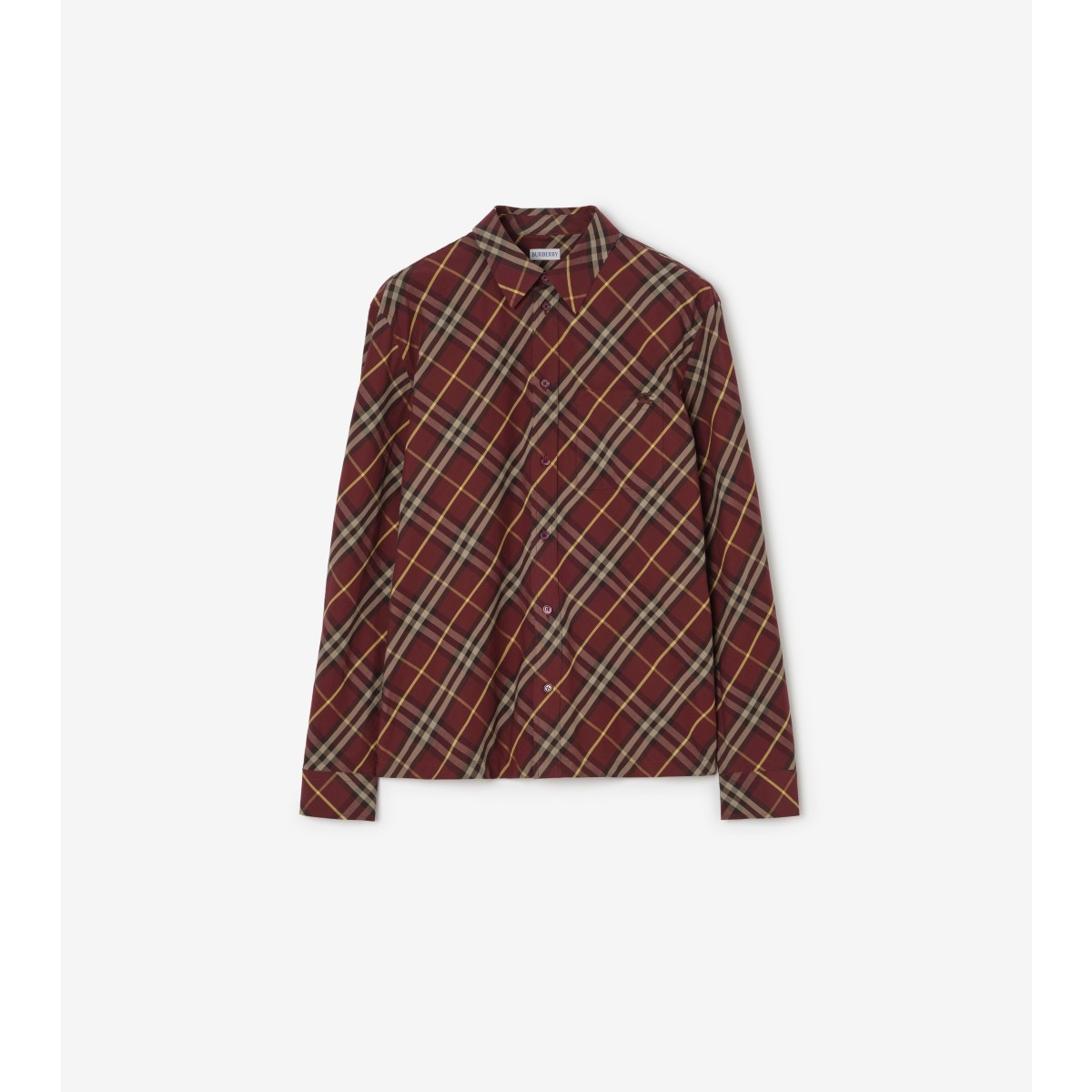  Check Classic Fit Cotton Shirt