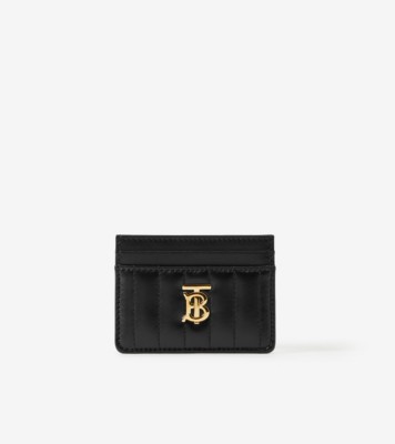 Burberry monogram leather store card case