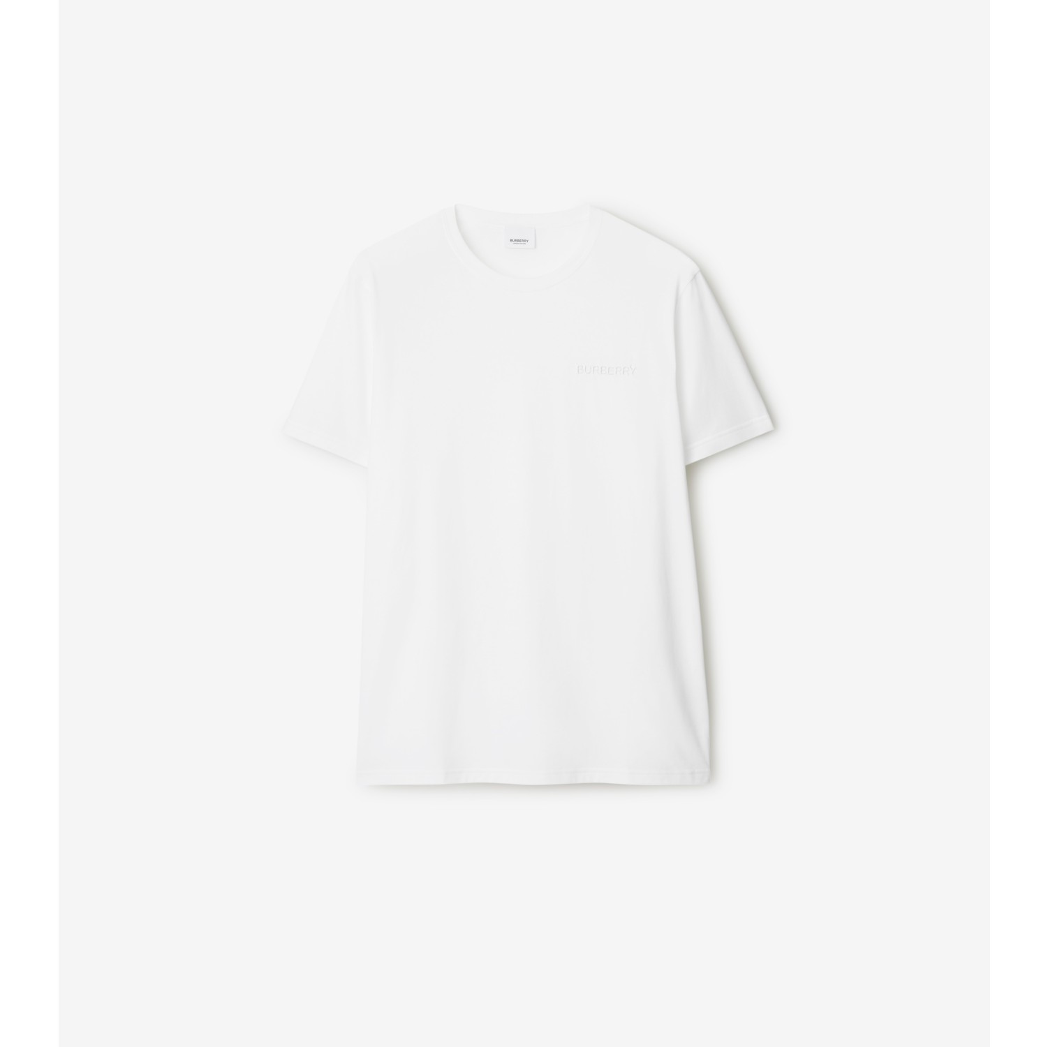 コットンTシャツ (ホワイト) - メンズ | Burberry®公式サイト