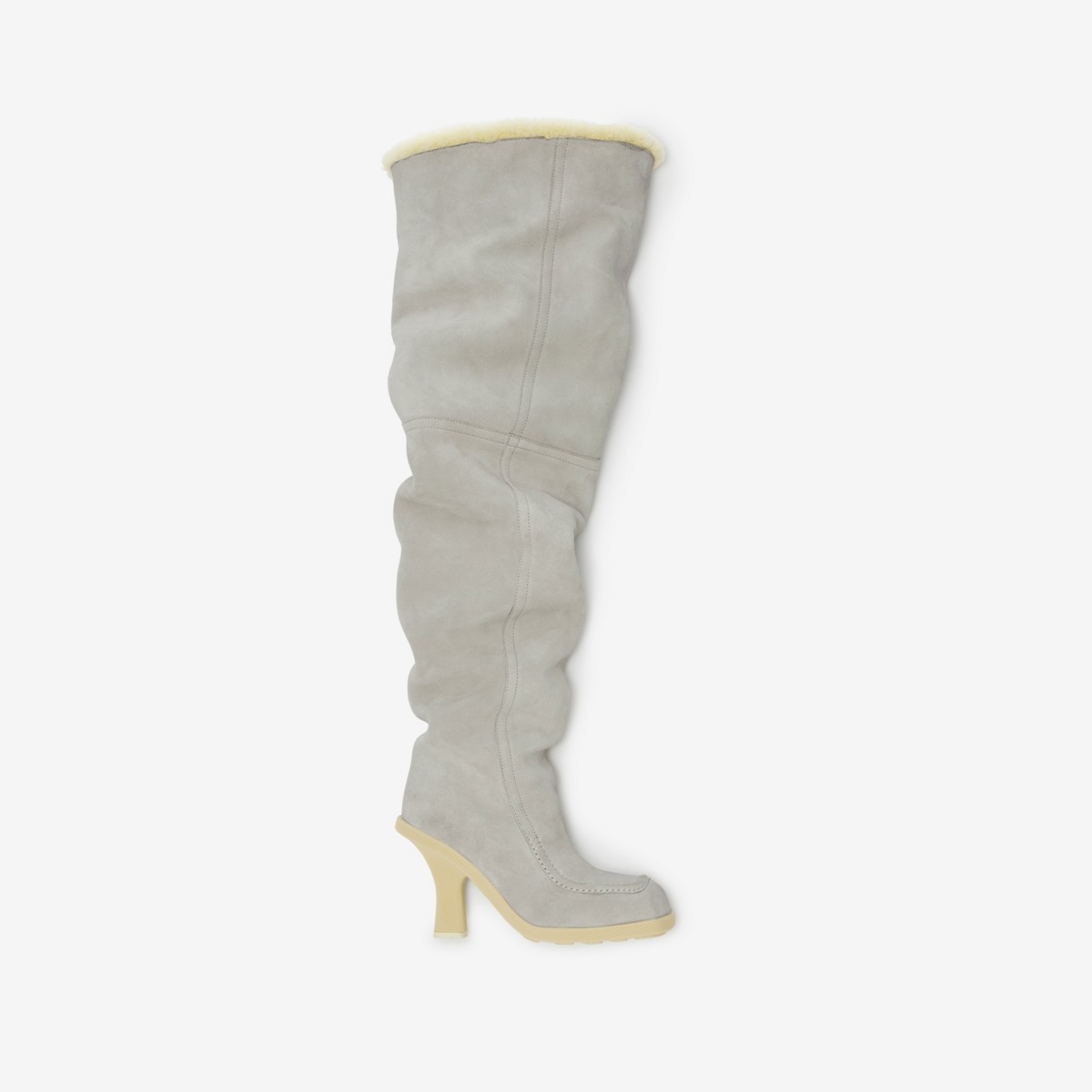 BURBERRY BURBERRY SUEDE HIGHLAND BOOTS​