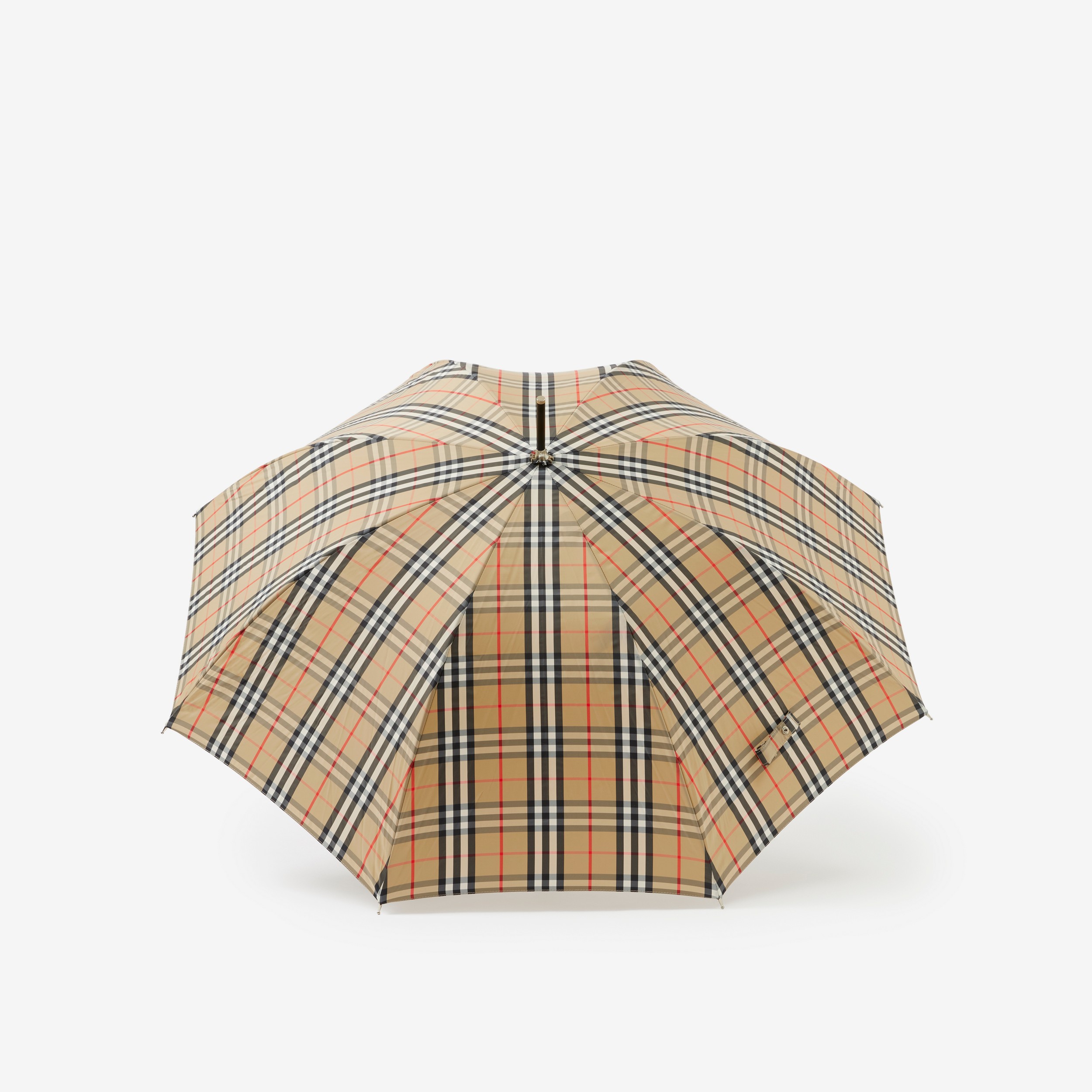 Vintage Check Umbrella in Archive Beige | Burberry® Official - 3