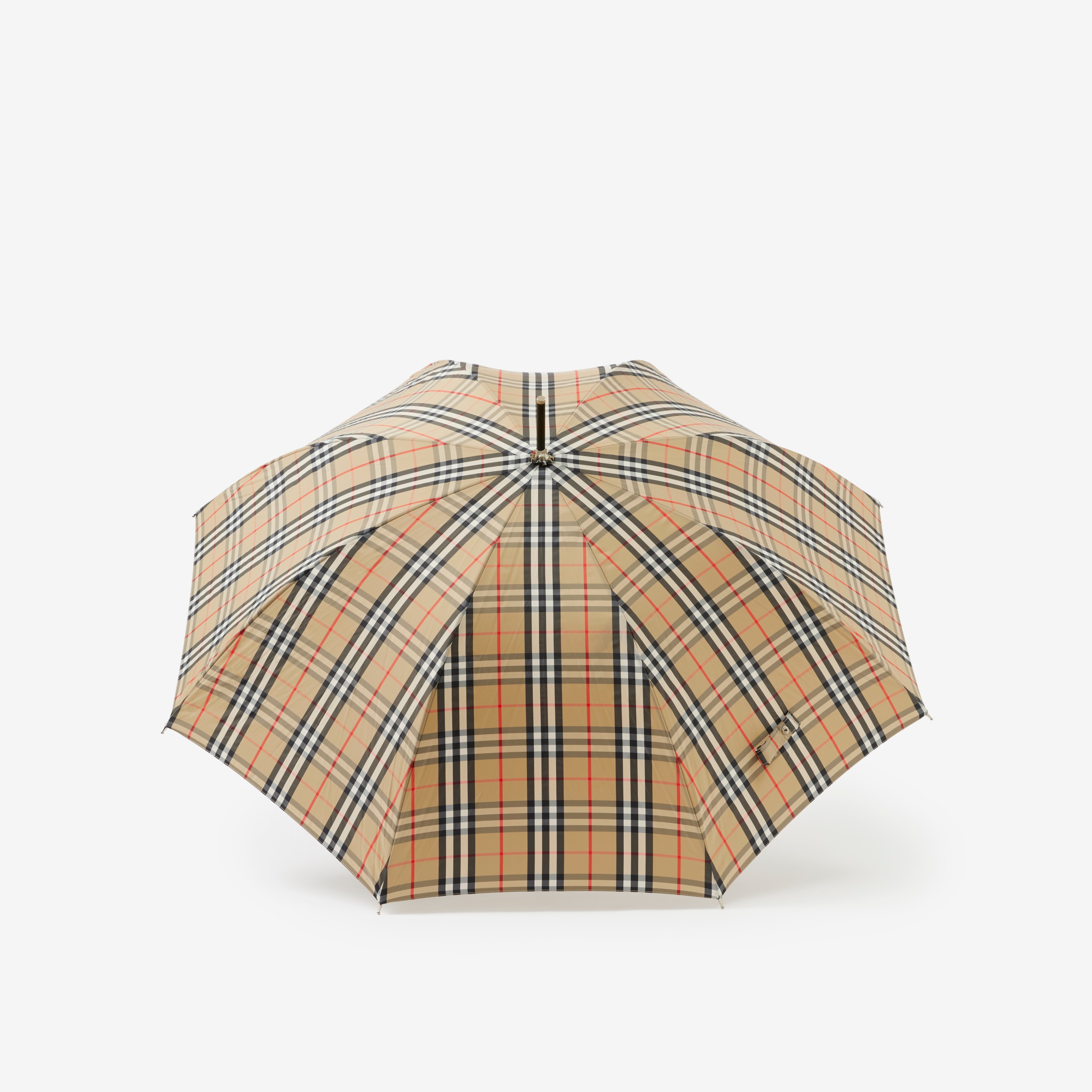 Vintage 格纹雨伞(典藏米色) | Burberry® 博柏利官网