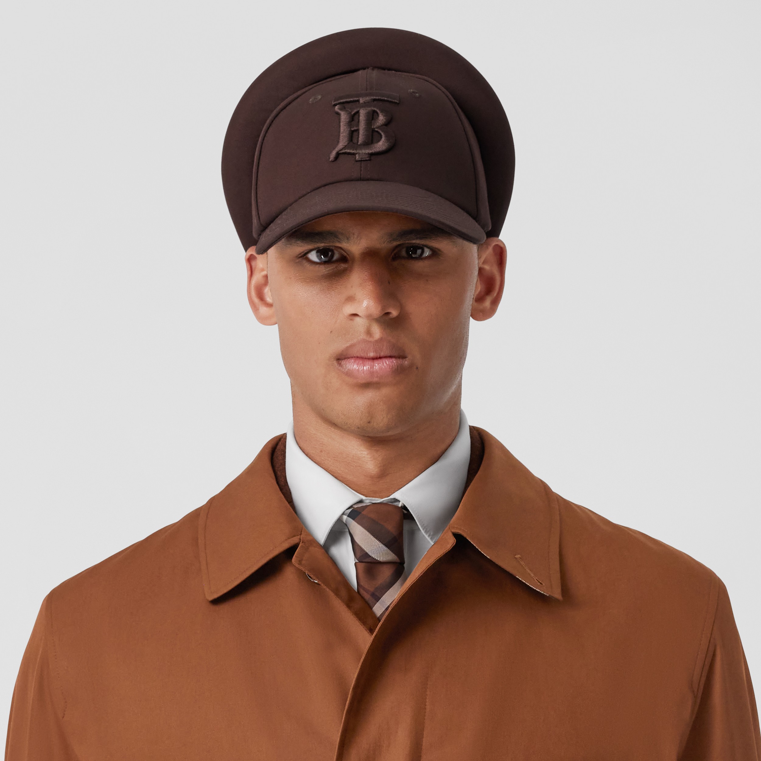 Cotton Gabardine Car Coat in Dark Birch Brown - Men | Burberry® Official - 2