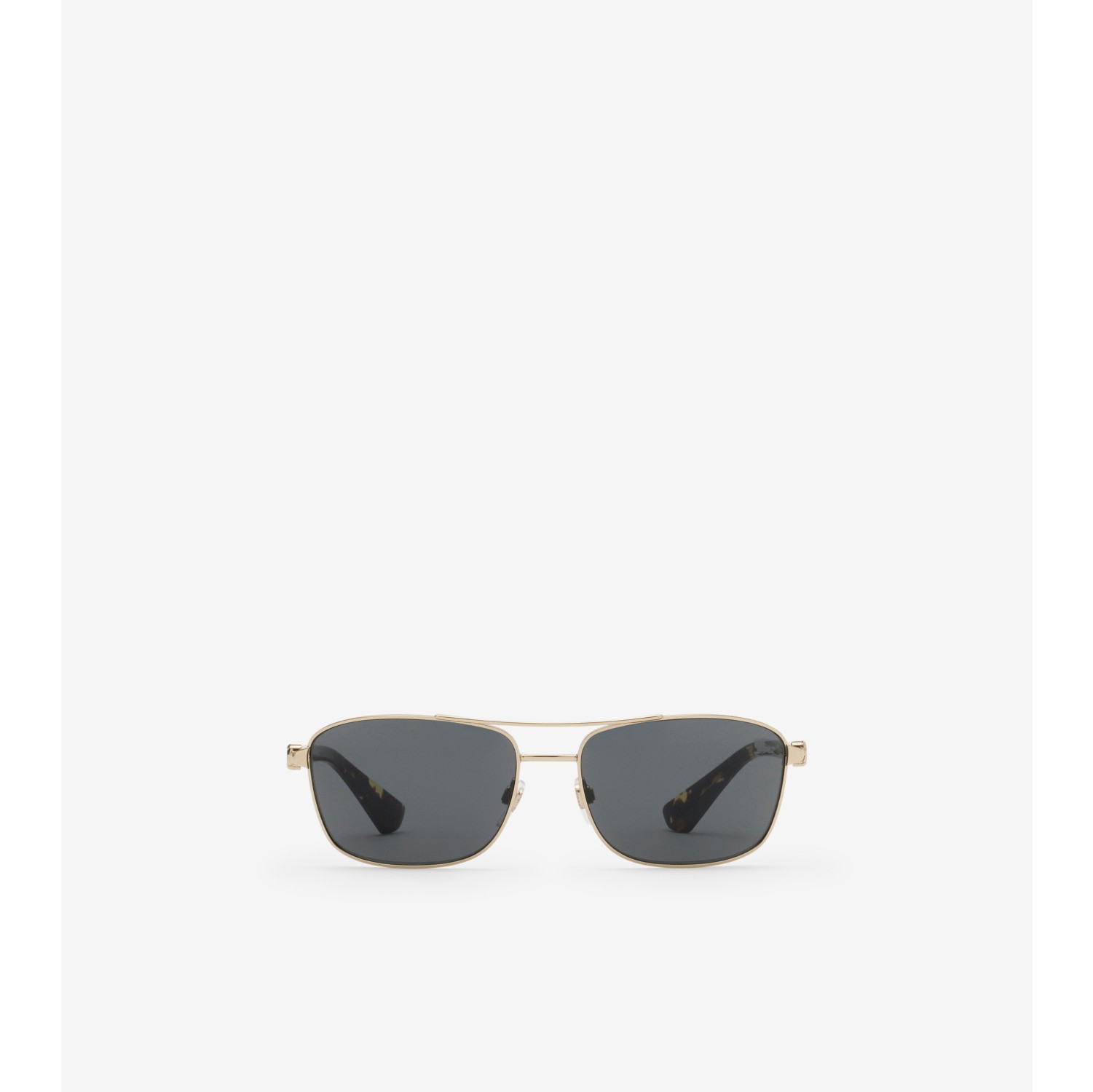 Metal Shield Rectangular Sunglasses​
