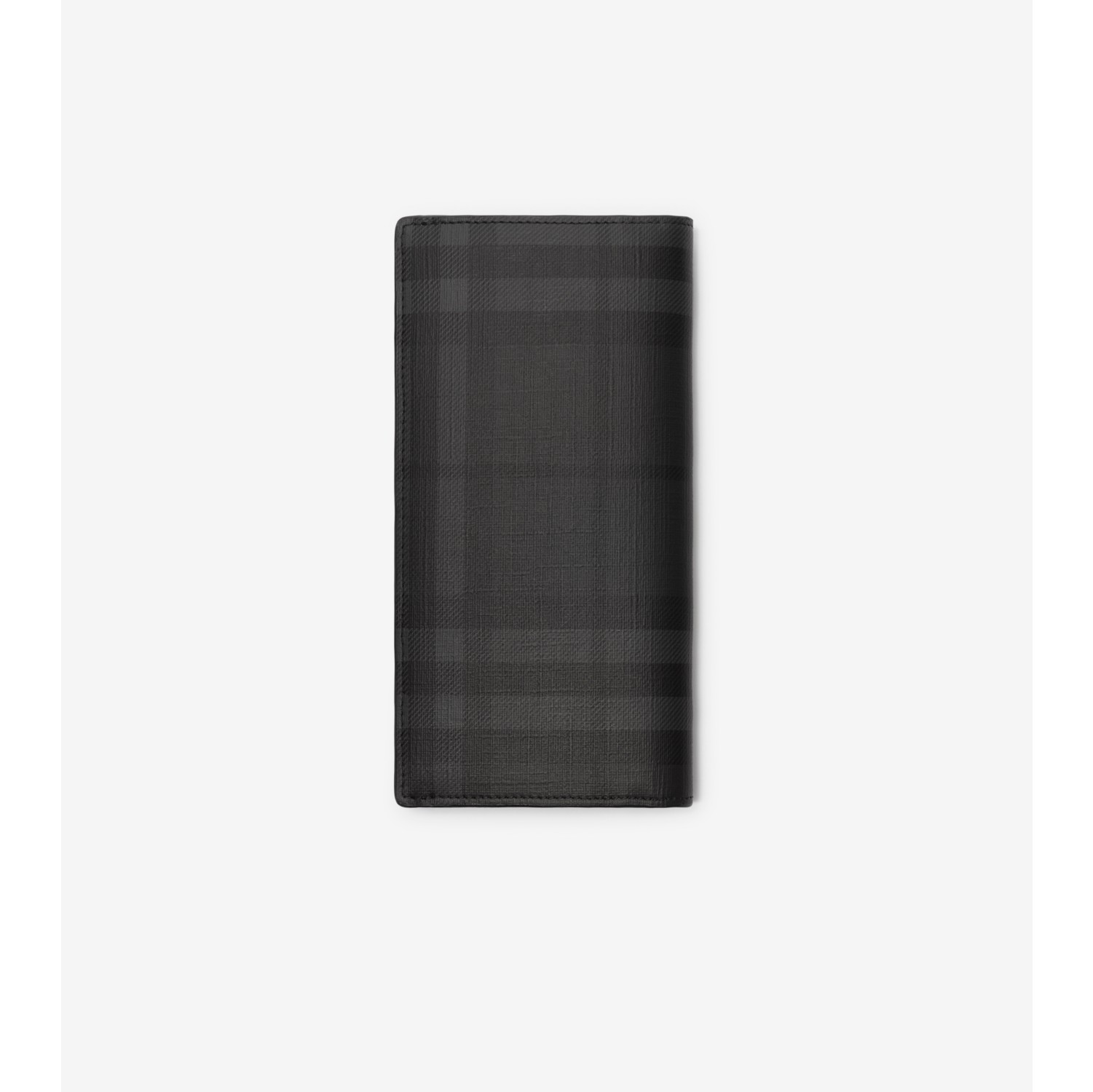 City Check Continental Wallet in Iron grey - Men, Cotton, Technical | Burberry® Official