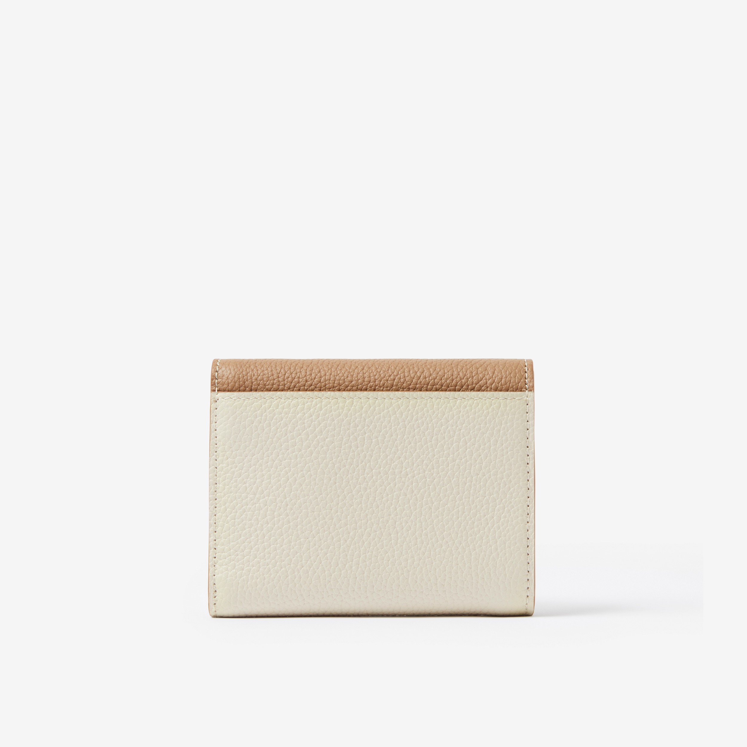 Grainy Leather TB Compact Wallet in Camel/archive Beige/warm Tan - Women | Burberry® Official - 3
