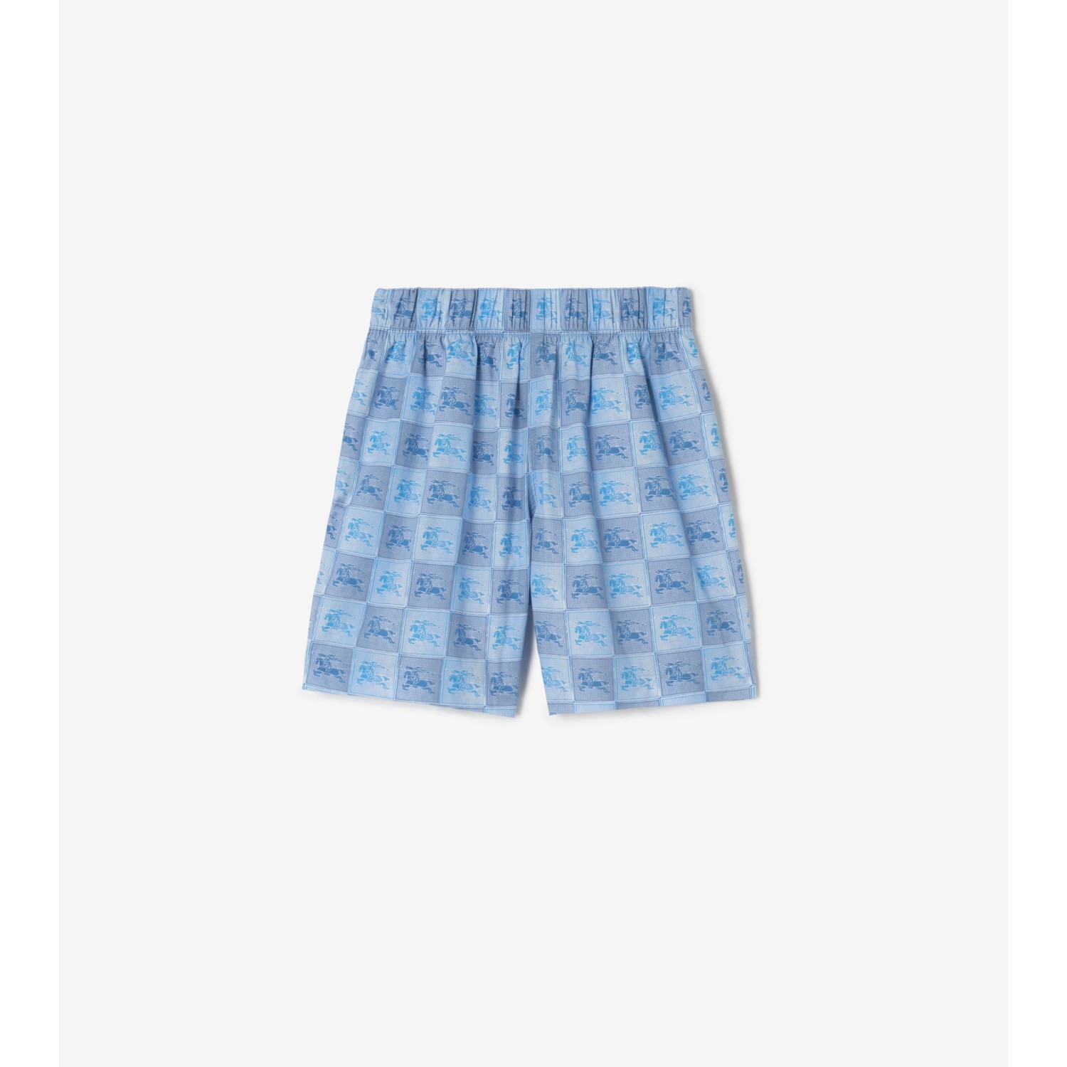 Knight Checkerboard​ Cotton Shorts