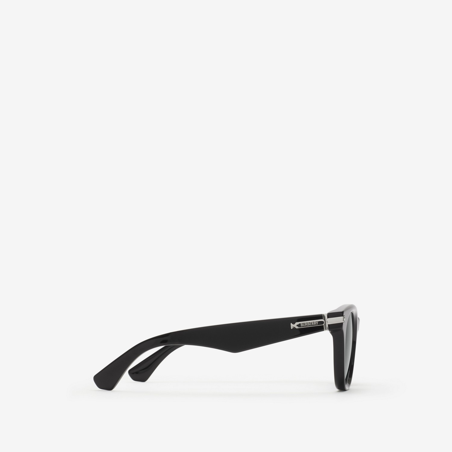 ロゴバー ラウンドサングラス (ブラック) | Burberry®公式サイト ロゴバー ラウンドサングラス (ブラック) | Burberry®公式サイト