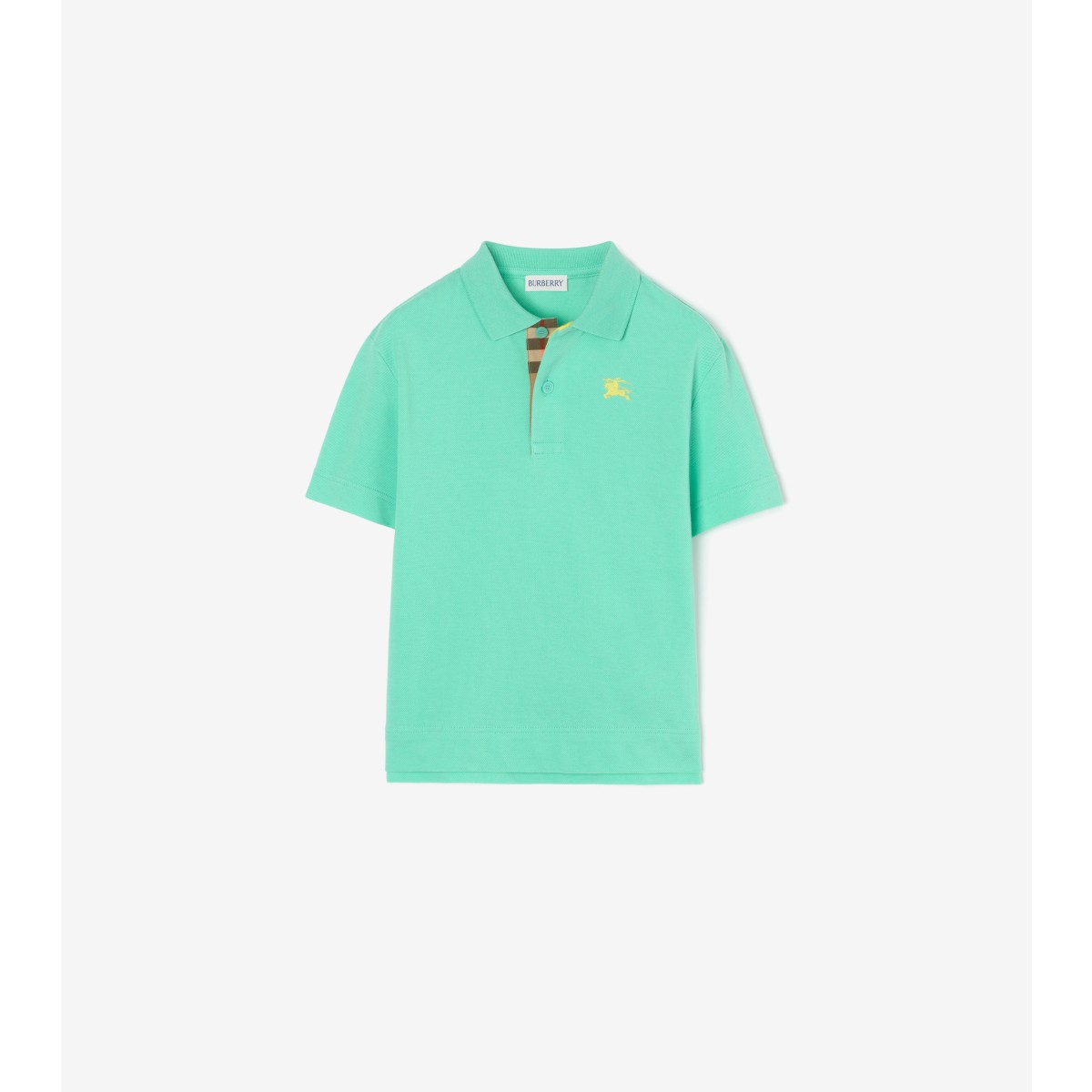  Check Piqué Polo Shirt