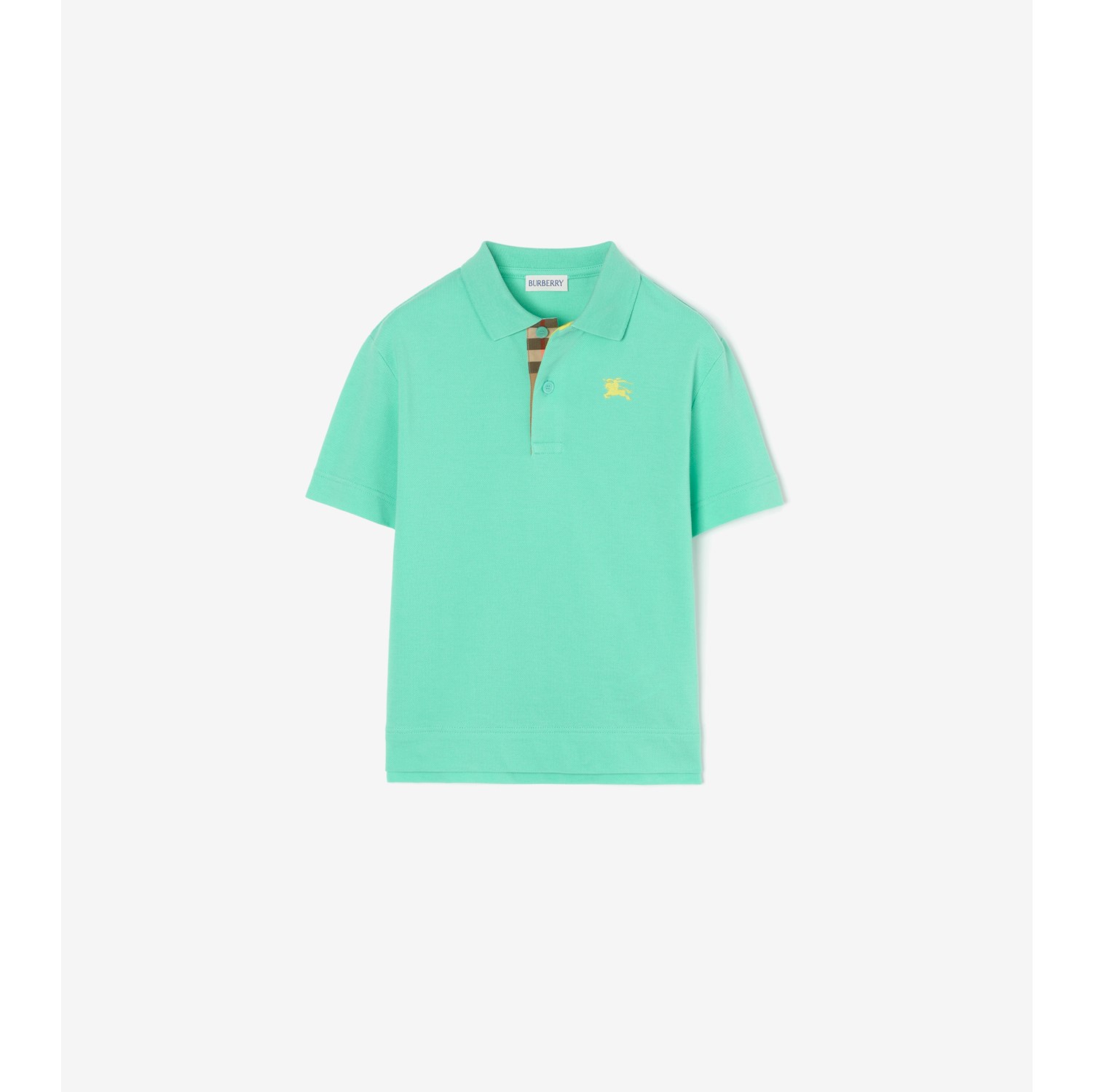 Polo en piqué de coton