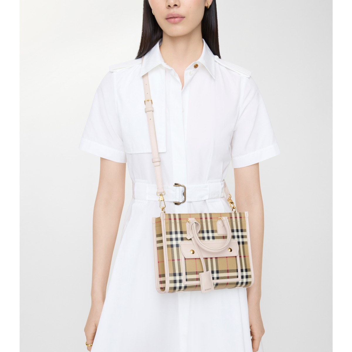  Check Mini Freya Tote