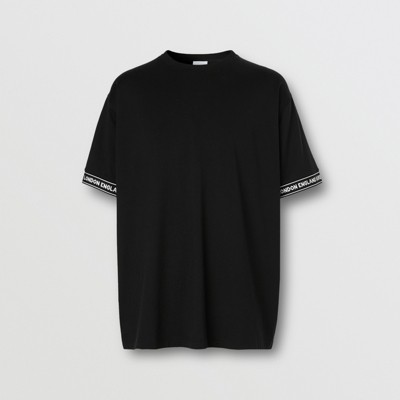 burberry tape t shirt