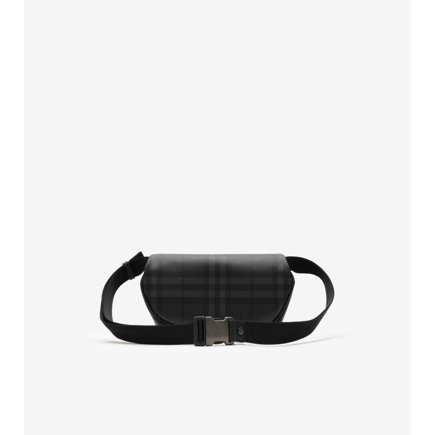 City Check Belt Bag in Iron grey - Men, Cotton, Technical | Burberry® Official