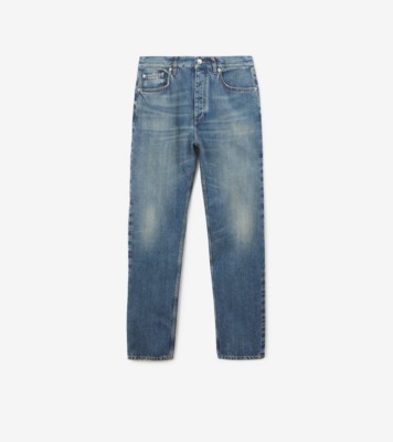 Burberry Blue Straight-Leg Jeans